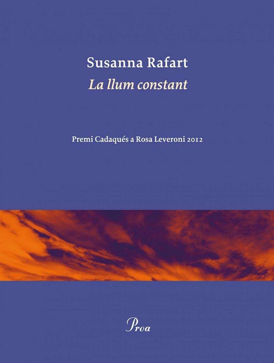 LLUM CONSTANT, LA | 9788475883755 | RAFART, SUSANNA | Llibreria L'Altell - Llibreria Online de Banyoles | Comprar llibres en català i castellà online - Llibreria de Girona