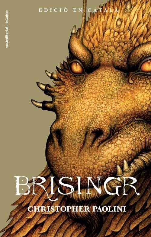 BRISINGR - EDICIÓN 2011 - CAT | 9788499183015 | PAOLINI, CHRISTOPHER | Llibreria L'Altell - Llibreria Online de Banyoles | Comprar llibres en català i castellà online - Llibreria de Girona