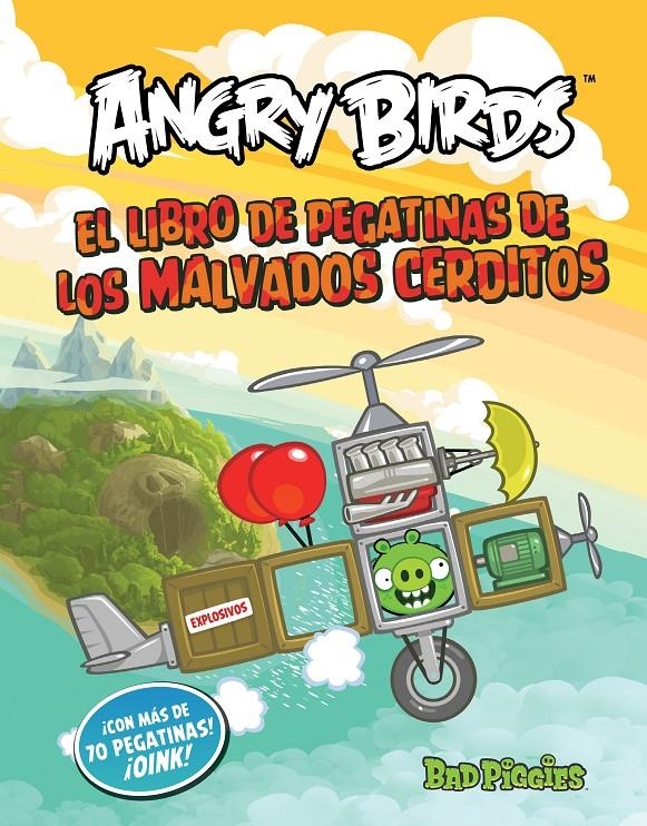 ANGRY BIRDS COLOREA+PEGAT MALVADOS CERDI | 9788437280837 | ALFAGUARA INFANTIL Y JUVENIL/ALTEA | Llibreria L'Altell - Llibreria Online de Banyoles | Comprar llibres en català i castellà online - Llibreria de Girona