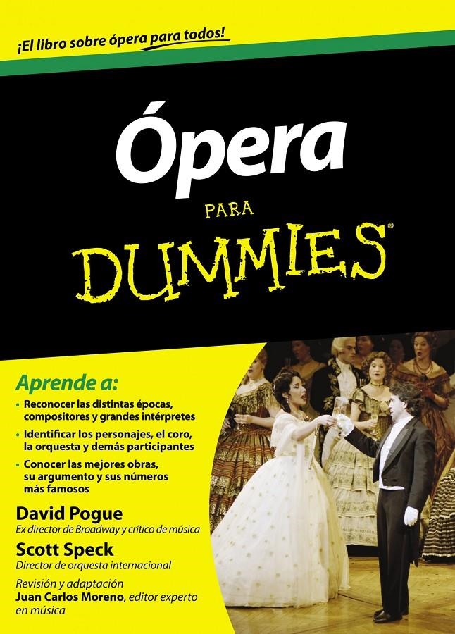 OPERA PARA DUMMIES | 9788432901478 | SCOTT SPECK | Llibreria Online de Banyoles | Comprar llibres en català i castellà online