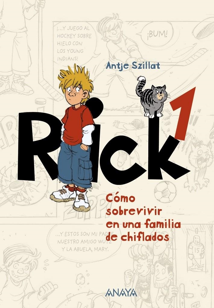 RICK 1: COMO SOBREVIVIR EN UNA FAMILIA DE CHIFLADOS | 9788467829419 | SZILLAT, ANTJE  | Llibreria Online de Banyoles | Comprar llibres en català i castellà online