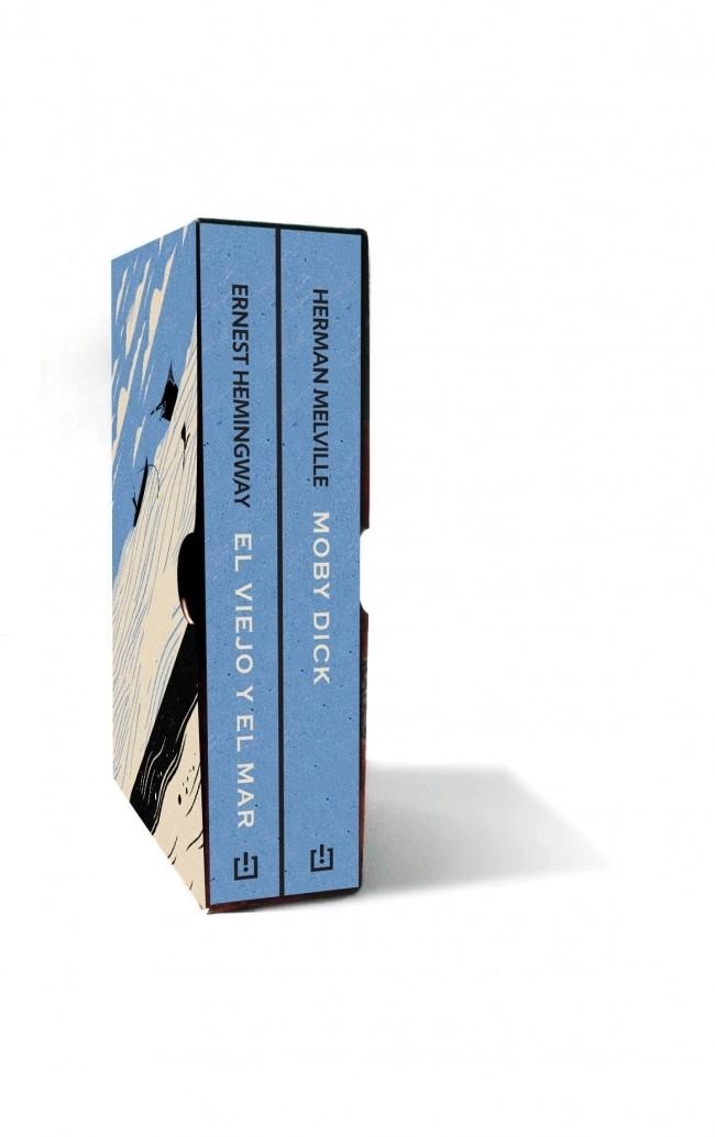 TWINS MELVILLE HEMINGWAY - ESTUCHE MOBY DICK/ EL VIEJO Y EL MAR | 9788464025302 | HEMINGWAY, ERNEST / MELVILLE, HERMAN | Llibreria Online de Banyoles | Comprar llibres en català i castellà online