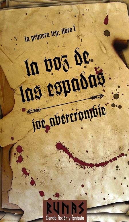 LA VOZ DE LAS ESPADAS: LA PRIMERA LEY. LIBRO 1 | 9788420682488 | ABERCROMBIE, JOE | Llibreria L'Altell - Llibreria Online de Banyoles | Comprar llibres en català i castellà online - Llibreria de Girona