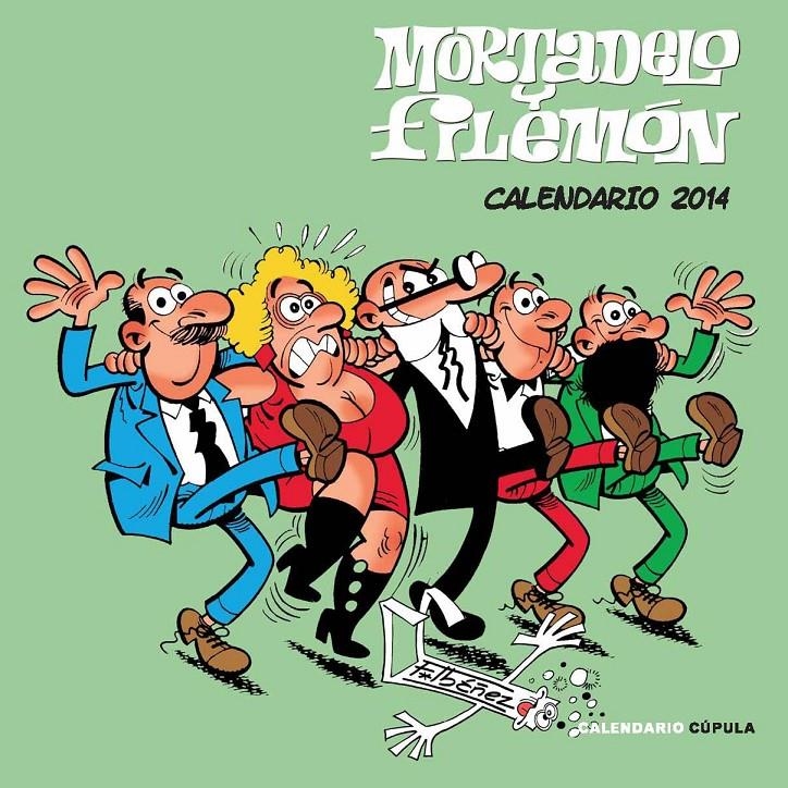 CALENDARIO MORTADELO Y FILEMÓN 2014 | 9788448011192 | AA. VV. | Llibreria Online de Banyoles | Comprar llibres en català i castellà online