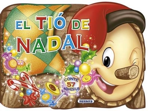 TIÓ DE NADAL AMB ADHESIUS, EL | 9788467721409 | Llibreria Online de Banyoles | Comprar llibres en català i castellà online