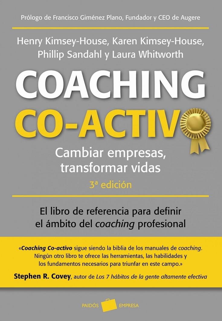 COACHING CO-ACTIVO | 9788449329869 | HENRY KIMSEY-HOUSE/KAREN KIMSEY-HOUSE/PHILLIP SANDAHL/LAURA WHITWORTH | Llibreria Online de Banyoles | Comprar llibres en català i castellà online