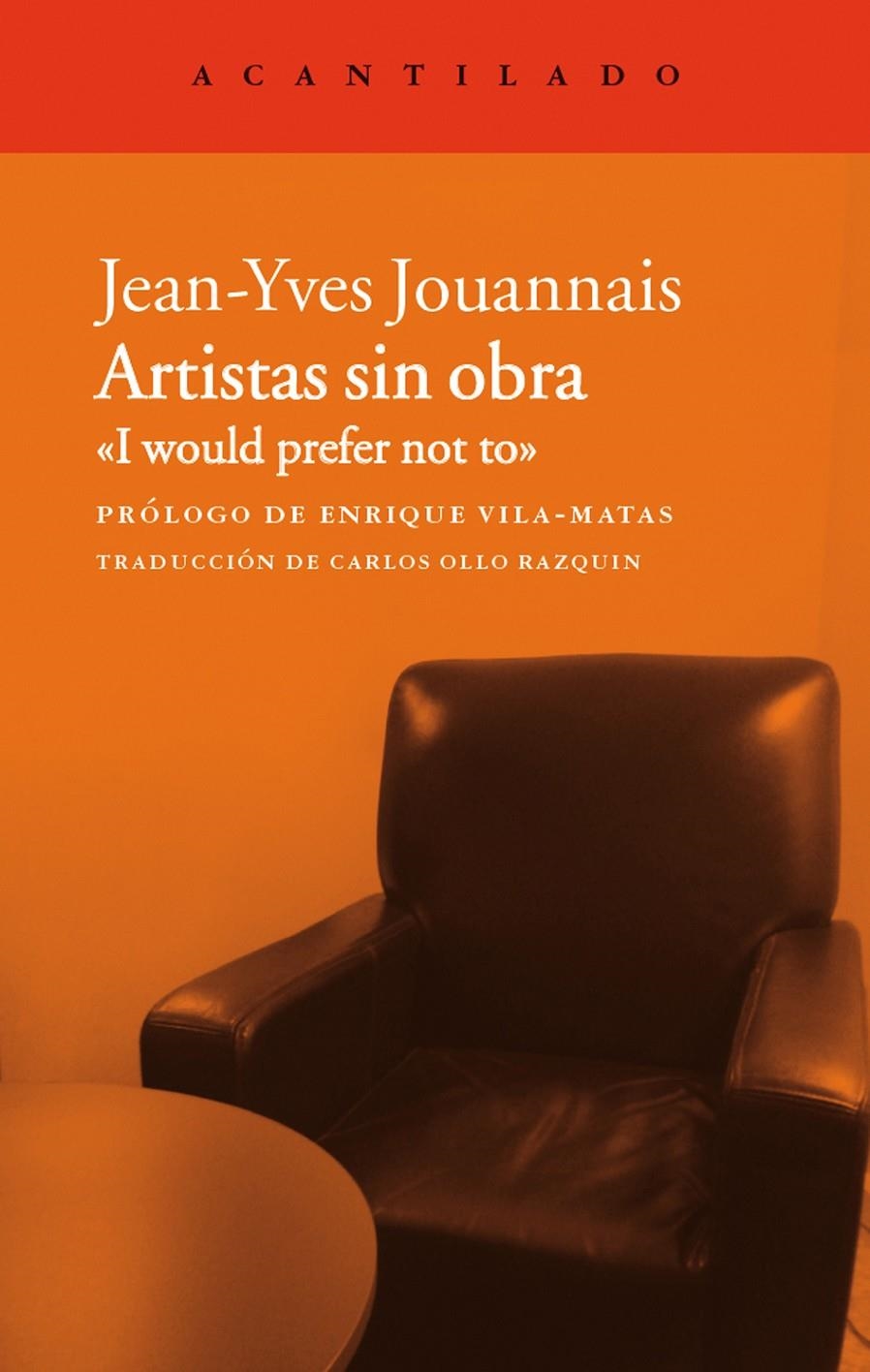 ARTISTAS SIN OBRA | 9788415689980 | JOUANNAIS, JEAN-YVES | Llibreria Online de Banyoles | Comprar llibres en català i castellà online