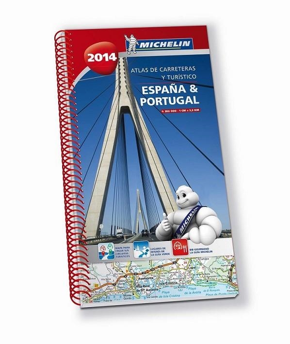 ATLAS DE CARRETERAS Y TURÍSTICO ESPAÑA & PORTUGAL 2014 | 9782067192546 | VARIOS AUTORES | Llibreria Online de Banyoles | Comprar llibres en català i castellà online