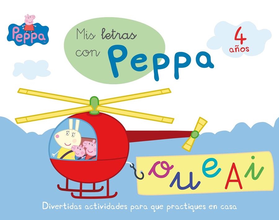 PEPA PIG. MIS LETRAS CON PEPPA (4 AÑOS) | 9788437200736 | EQUIPO PSICOPEDAGÓGICO SANTILLANA EDICIONES GENERALES/ALTEA/ENTERTAINMENT ONE UK LIMITED | Llibreria Online de Banyoles | Comprar llibres en català i castellà online