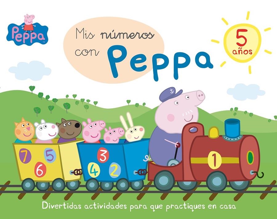 PEPPA PIG. MIS NÚMEROS CON PEPPA (5 AÑOS) | 9788437200750 | EQUIPO PSICOPEDAGÓGICO SANTILLANA EDICIONES GENERALES/ALTEA/ENTERTAINMENT ONE UK LIMITED | Llibreria Online de Banyoles | Comprar llibres en català i castellà online