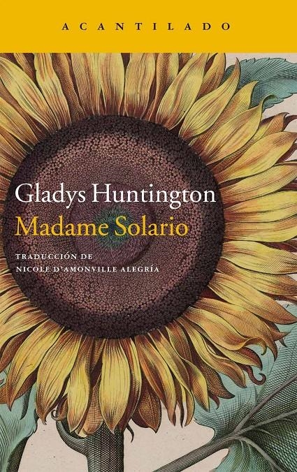 MADAME SOLARIO | 9788416011179 | HUNTINGTON, GLADYS | Llibreria Online de Banyoles | Comprar llibres en català i castellà online