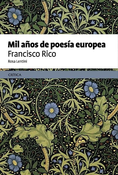 MIL AÑOS DE POESÍA EUROPEA | 9788498927313 | FRANCISCO RICO | Llibreria Online de Banyoles | Comprar llibres en català i castellà online