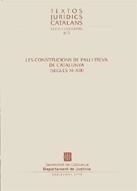 CONSTITUCIONS DE PAU I TREVA DE CATALUNYA (SEGLES XI-XIII)/LES | 9788439329343 | Llibreria Online de Banyoles | Comprar llibres en català i castellà online