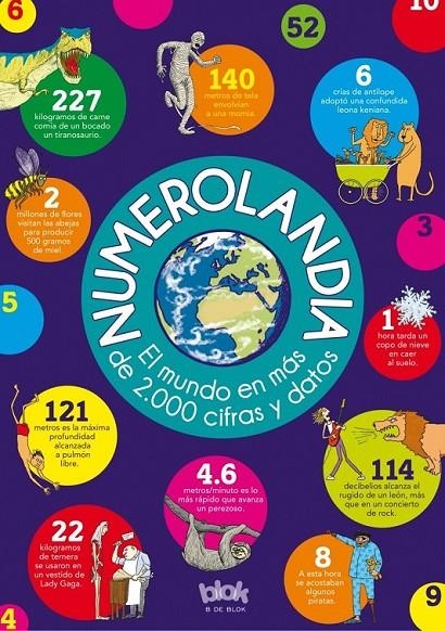 NUMEROLANDIA. EL MUNDO EN MÁS DE 2000 CIFRAS Y DATOS | 9788416075218 | MARTIN/GIFFORD/TAYLOR | Llibreria Online de Banyoles | Comprar llibres en català i castellà online