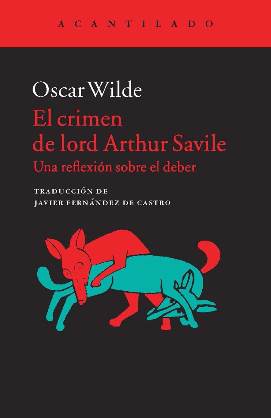 CRIMEN DE LORD ARTHUR SAVILE, EL | 9788416011377 | WILDE, OSCAR | Llibreria Online de Banyoles | Comprar llibres en català i castellà online