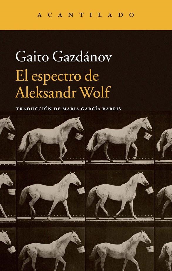 ESPECTRO DE ALEKSANDR WOLF, EL | 9788416011414 | GAZDÁNOV, GAITO/GARCÍA BARRIS, MARÍA | Llibreria Online de Banyoles | Comprar llibres en català i castellà online