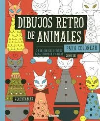 DIBUJOS RETRO DE ANIMALES PARA COLOREAR | 9789089985125 | SKI, JEAN | Llibreria Online de Banyoles | Comprar llibres en català i castellà online