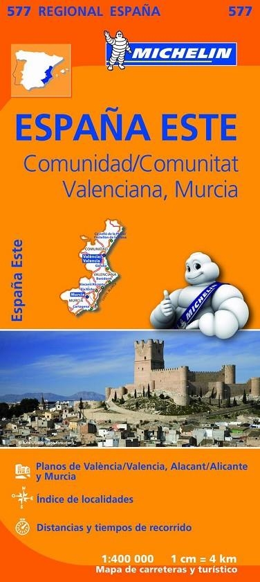 MAPA REGIONAL COMUNIDAD VALENCIANA, MURCIA | 9782067184404 | VARIOS AUTORES | Llibreria Online de Banyoles | Comprar llibres en català i castellà online