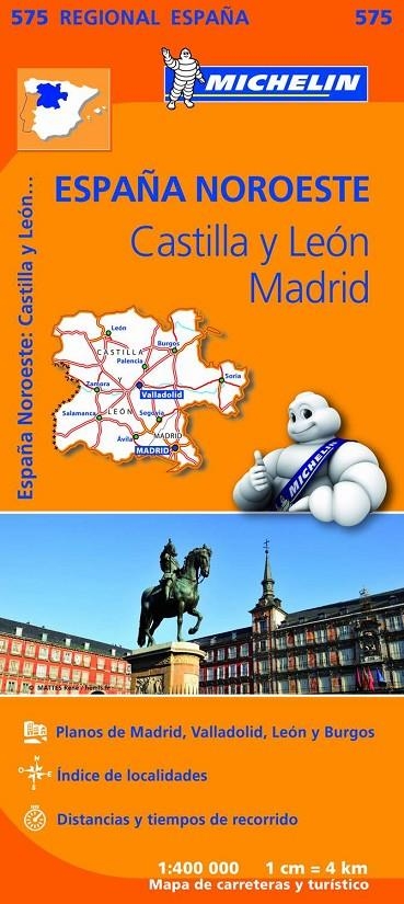 MAPA REGIONAL CASTILLA Y LEÓN, MADRID | 9782067184305 | VARIOS AUTORES | Llibreria Online de Banyoles | Comprar llibres en català i castellà online