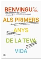 BENVINGUT/DA ALS PRIMERS ANYS DE LA TEVA VIDA | 9788494294709 | TERRER BAYO, NOELIA | Llibreria L'Altell - Llibreria Online de Banyoles | Comprar llibres en català i castellà online - Llibreria de Girona