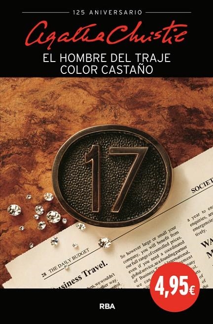 HOMBRE DEL TRAJE COLOR CASTAÑO, EL | 9788490564806 | CHRISTIE, AGATHA | Llibreria Online de Banyoles | Comprar llibres en català i castellà online