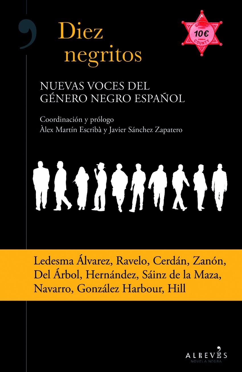 DIEZ NEGRITOS | 9788415900979 | MARTÍN ESCRIBÀ, ÀLEX/SÁNCHEZ ZAPATERO, JAVIER | Llibreria Online de Banyoles | Comprar llibres en català i castellà online