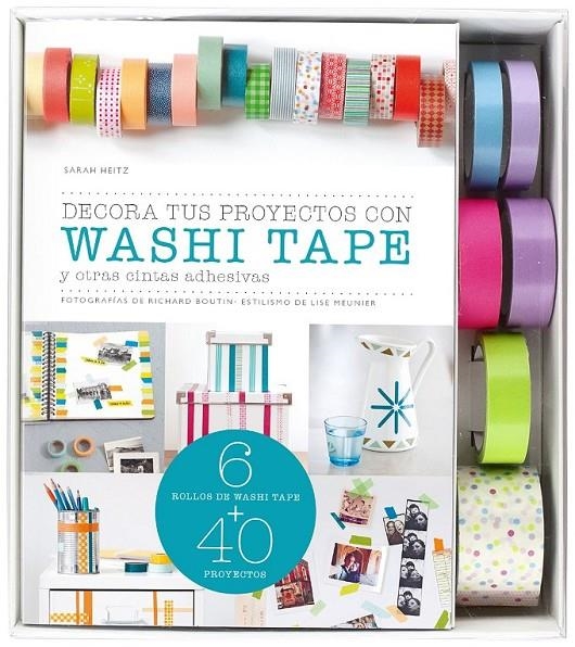 KIT DECORA TUS PROYECTOS CON WASHI TAPE | 9788448021238 | HEITZ, SARAH | Llibreria Online de Banyoles | Comprar llibres en català i castellà online