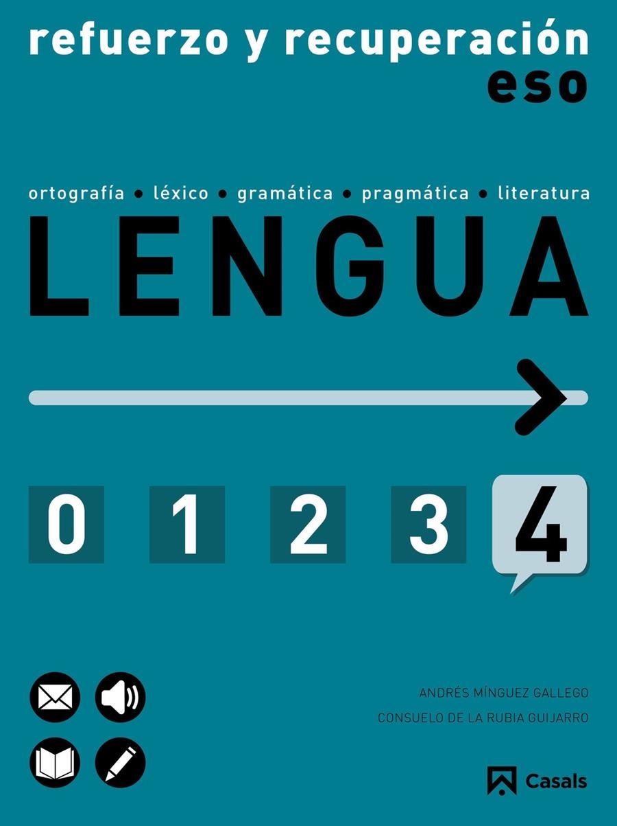 REFUERZO Y RECUPERACIÓN DE LENGUA 4 ESO (2015) | 9788421857533 | MINGUEZ GALLEGO, ANDRES/DE LA RUBIA GUIJARRO, CONSUELO | Llibreria Online de Banyoles | Comprar llibres en català i castellà online