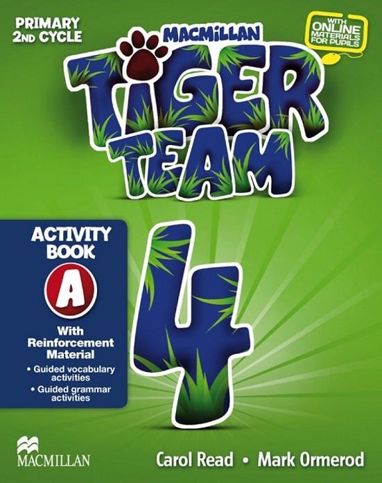 TIGER TEAM 4 ACTIVITY BOOK A | 9780230475489 | AAVV | Llibreria Online de Banyoles | Comprar llibres en català i castellà online