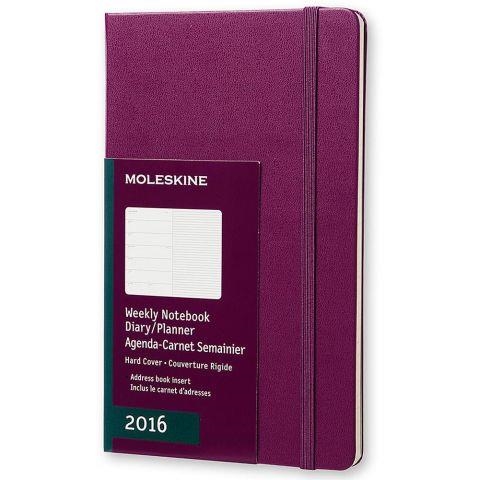 AGENDA SEMANAL 2016 MOLESKINE WEEKLY NOTEBOOK DURA GRAN GRANATE | 8052204400362 | Llibreria Online de Banyoles | Comprar llibres en català i castellà online