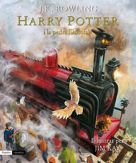 HARRY POTTER I LA PEDRA FILOSOFAL (EDICIÓ IL·LUSTRADA) | 9788416367122 | JOANNE K. ROWLING | Llibreria Online de Banyoles | Comprar llibres en català i castellà online