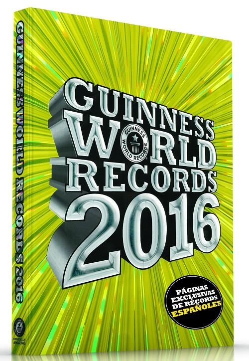 GUINNESS WORLD RECORDS 2016 | 9788408144922 | GUINNESS WORLD RECORDS | Llibreria Online de Banyoles | Comprar llibres en català i castellà online