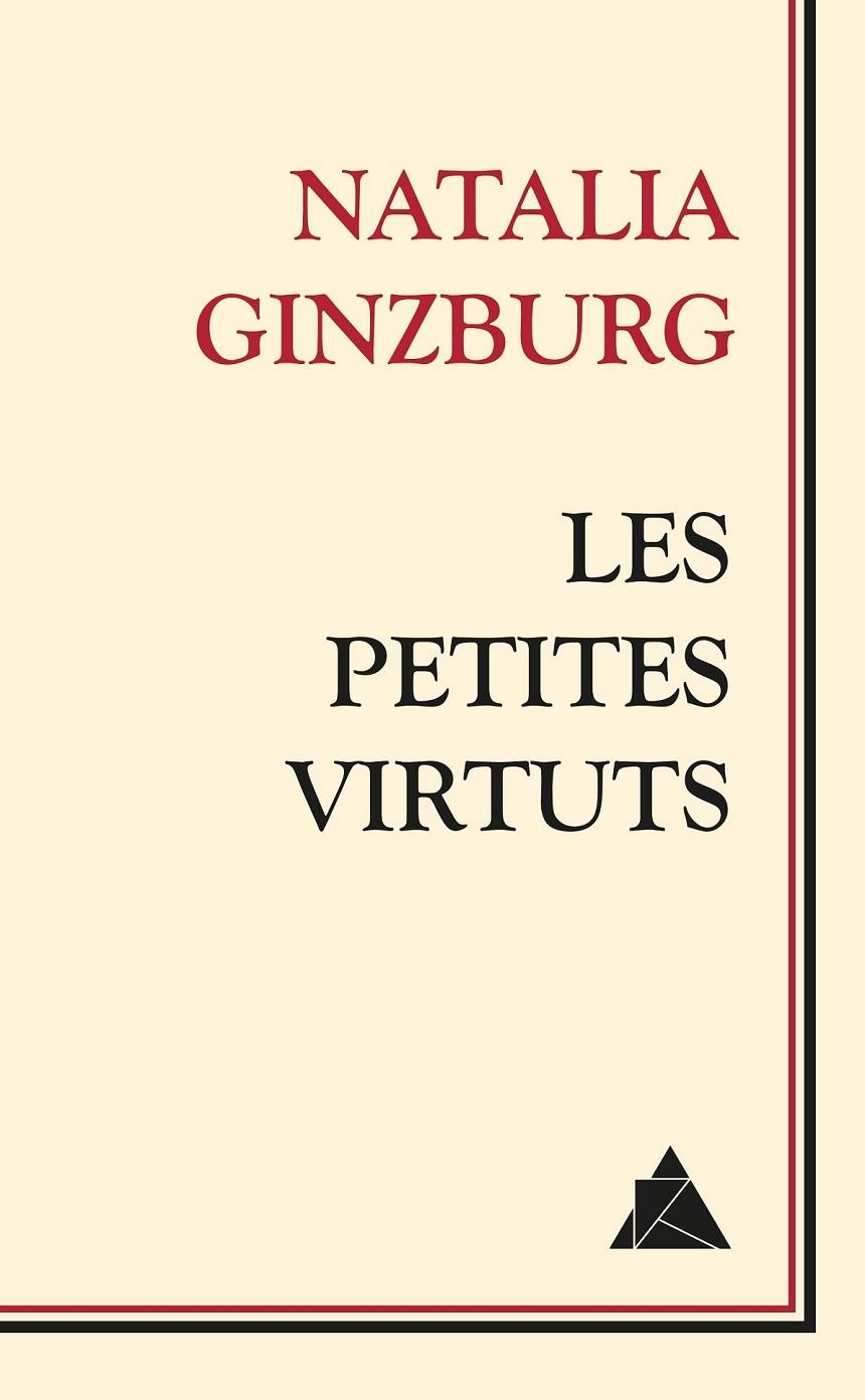 PETITES VIRTUTS, LES | 9788416222100 | GINZBURG, NATALIA | Llibreria L'Altell - Llibreria Online de Banyoles | Comprar llibres en català i castellà online - Llibreria de Girona