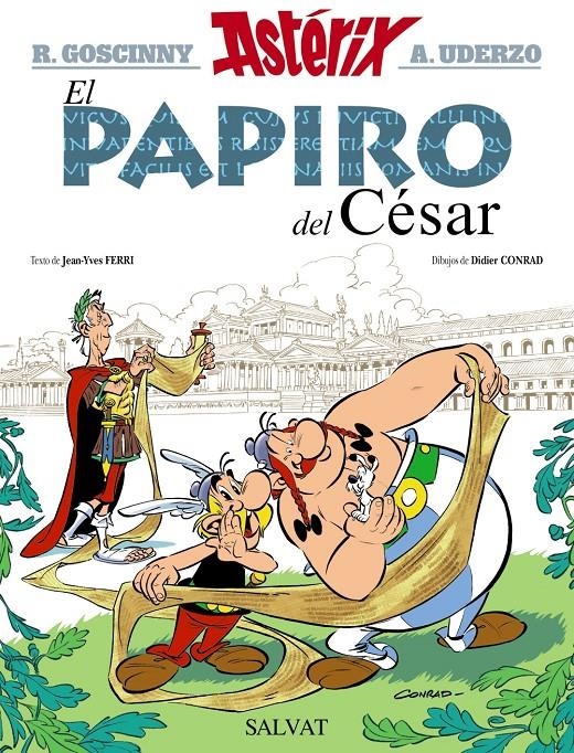 EL PAPIRO DEL CÉSAR | 9788469604687 | GOSCINNY, RENÉ/FERRI, JEAN-YVES | Llibreria L'Altell - Llibreria Online de Banyoles | Comprar llibres en català i castellà online - Llibreria de Girona