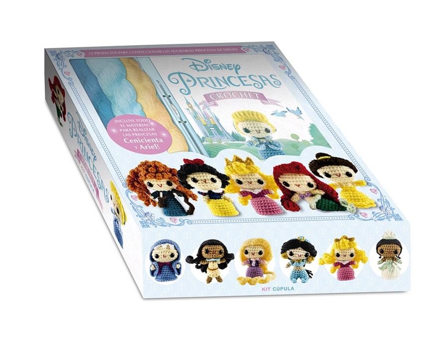 KIT PRINCESAS DISNEY CROCHET | 9788448021573 | WARD, JESSICA | Llibreria Online de Banyoles | Comprar llibres en català i castellà online