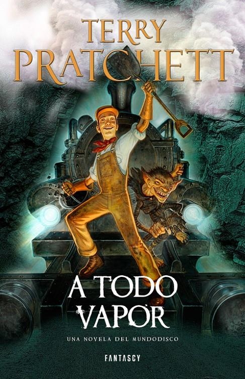 A TODO VAPOR | 9788415831679 | PRATCHETT,TERRY | Llibreria L'Altell - Llibreria Online de Banyoles | Comprar llibres en català i castellà online - Llibreria de Girona