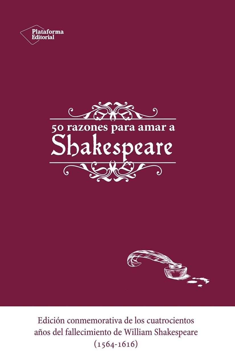 CINCUENTA RAZONES PARA AMAR A SHAKESPEARE | 9788416620173 | Llibreria Online de Banyoles | Comprar llibres en català i castellà online