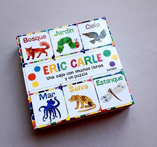 UNA CAJA CON MUCHOS LIBROS Y UN PUZZLE | 9788416126446 | CARLE, ERIC | Llibreria Online de Banyoles | Comprar llibres en català i castellà online