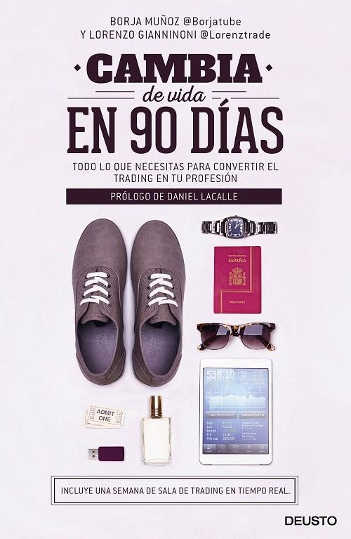 CAMBIA DE VIDA EN 90 DÍAS | 9788423424955 | MUÑOZ CUESTA, BORJA/GIANNINONI, LORENZO | Llibreria Online de Banyoles | Comprar llibres en català i castellà online