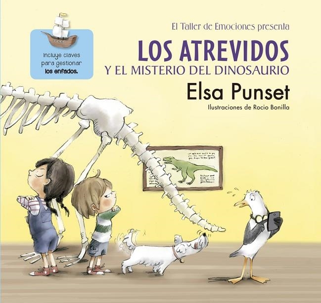 ATREVIDOS Y EL MISTERIO DEL DINOSAURIO, LOS | 9788448845643 | PUNSET, ELSA/BONILLA, ROCIO | Llibreria Online de Banyoles | Comprar llibres en català i castellà online