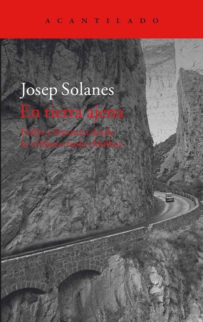 EN TIERRA AJENA | 9788416748037 | SOLANES, JOSEP | Llibreria Online de Banyoles | Comprar llibres en català i castellà online