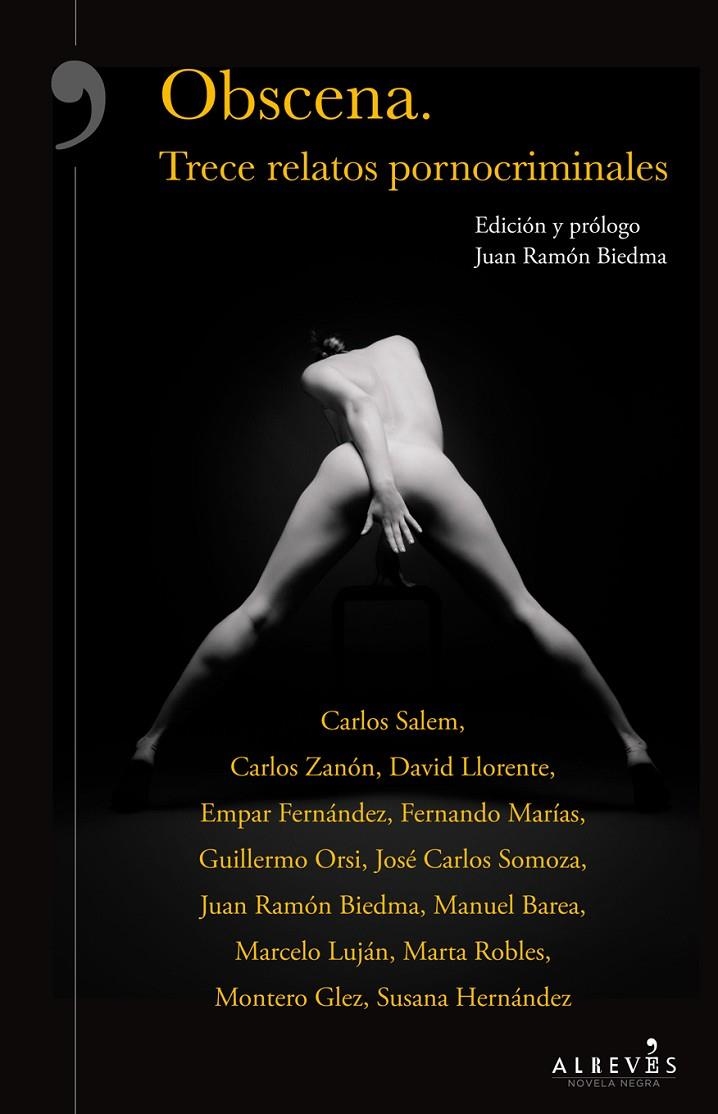 OBSCENA. TRECE RELATOS PORNOCRIMINALES | 9788416328550 | Llibreria Online de Banyoles | Comprar llibres en català i castellà online