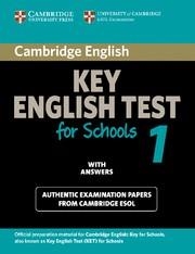 KEY ENGLISH TEST FOR SCHOOLS 1. WITH ANSWERS | 9780521139922 | CAMBRIDGE ESOL | Llibreria Online de Banyoles | Comprar llibres en català i castellà online