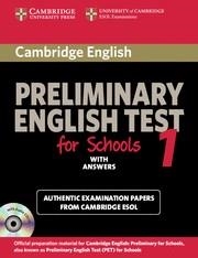 CAMBRIDGE PET FOR SCHOOLS 1: STUDENT S BOOK WITH ANSWERS | 9780521168250 | CAMBRIDGE ESOL | Llibreria Online de Banyoles | Comprar llibres en català i castellà online