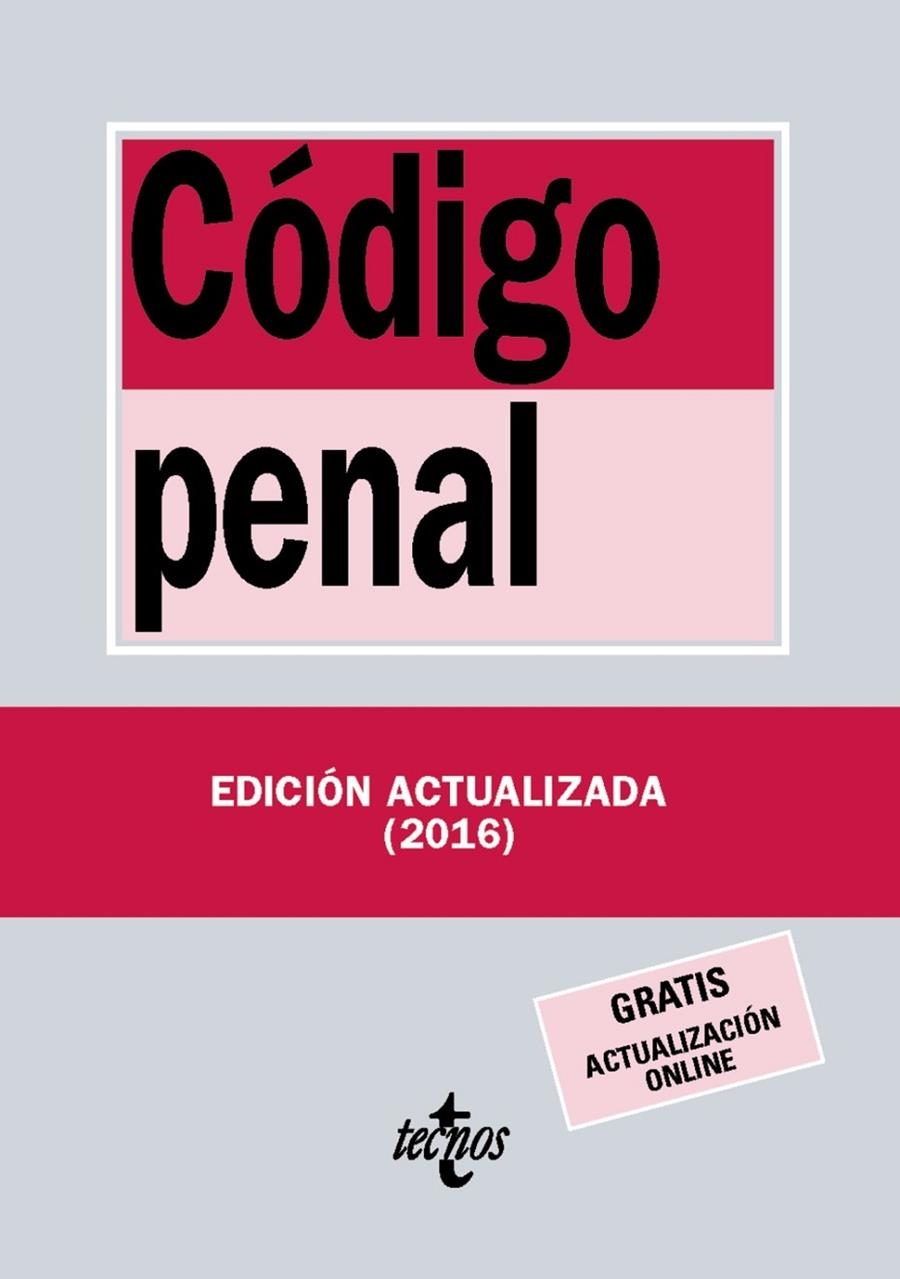 CÓDIGO PENAL | 9788430970056 | EDITORIAL TECNOS | Llibreria Online de Banyoles | Comprar llibres en català i castellà online