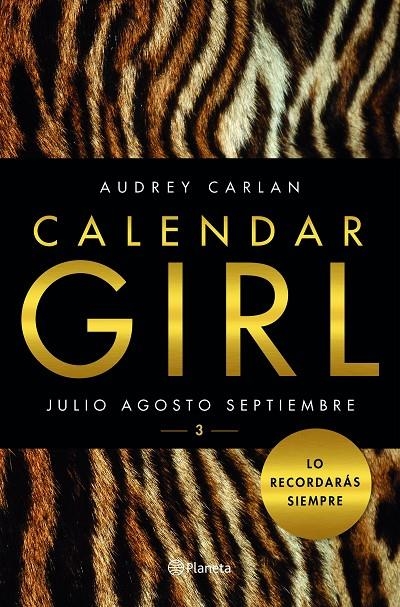 CALENDAR GIRL 3 | 9788408159636 | AUDREY CARLAN, AUDREY | Llibreria L'Altell - Llibreria Online de Banyoles | Comprar llibres en català i castellà online - Llibreria de Girona