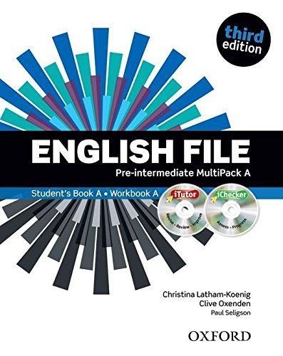 ENGLISH FILE PRE-INTERMEDIATE MULTIPACK A STUDENT'S BOOK A WORKBOOK A | 9780194598682 | AAVV | Llibreria Online de Banyoles | Comprar llibres en català i castellà online