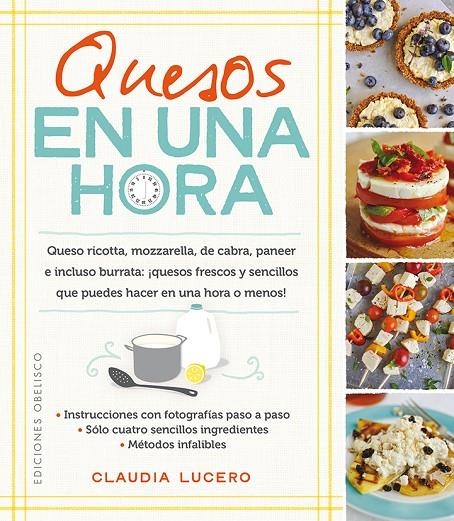 QUESOS EN UNA HORA | 9788491111061 | LUCERO, CLAUDIA | Llibreria Online de Banyoles | Comprar llibres en català i castellà online