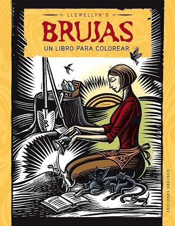 BRUJAS. UN LIBRO PARA COLOREAR | 9788491111368 | LLEWELLYN'S | Llibreria L'Altell - Llibreria Online de Banyoles | Comprar llibres en català i castellà online - Llibreria de Girona