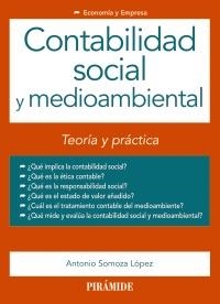 CONTABILIDAD SOCIAL Y MEDIOAMBIENTAL | 9788436834956 | SOMOZA LÓPEZ, ANTONIO | Llibreria Online de Banyoles | Comprar llibres en català i castellà online